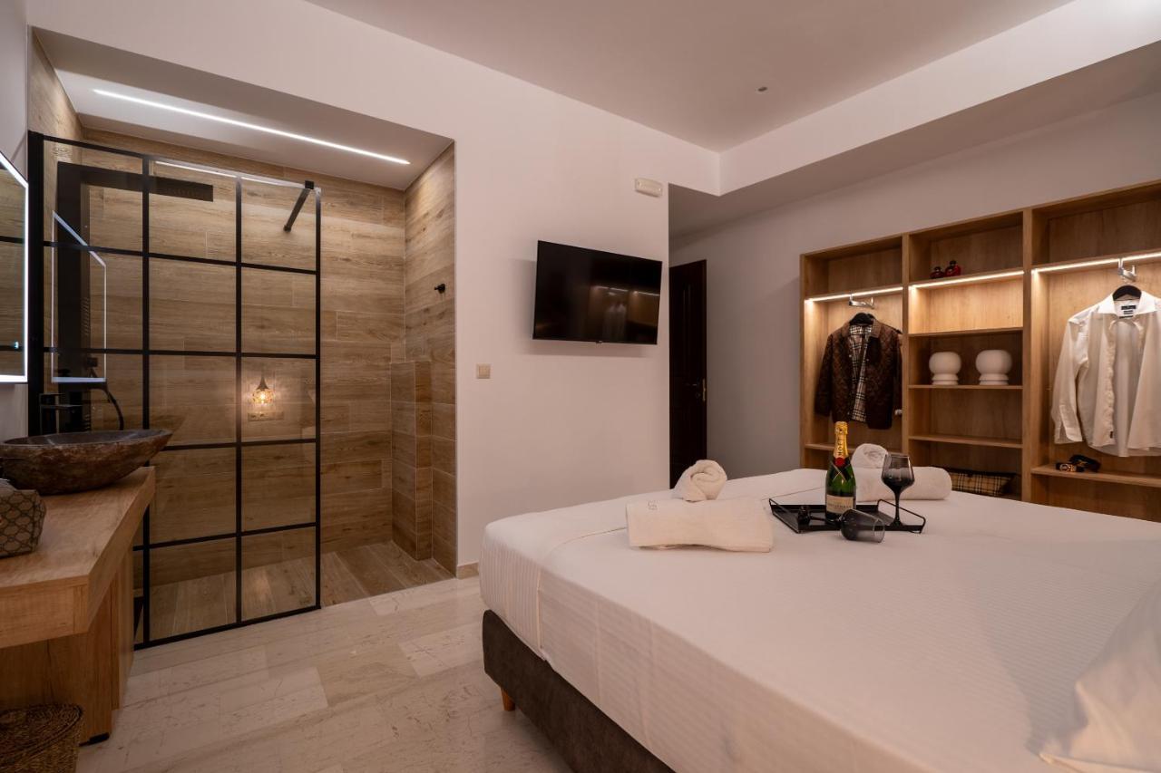 Luxury Suite In Downtown Heraklion Exteriör bild